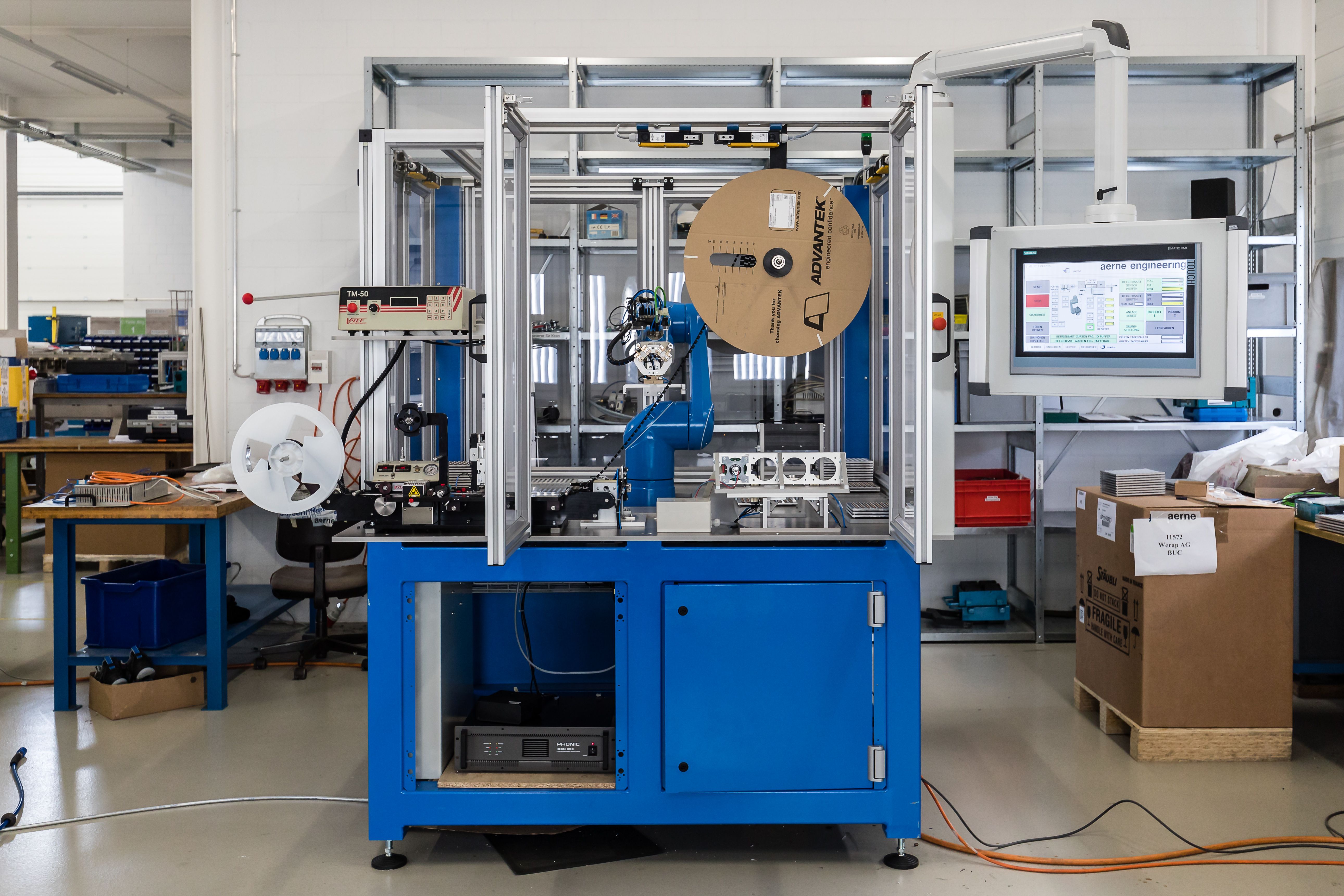 Development of a sensor test system - Aerne Engineering AG